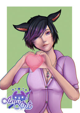 FFXIV OC Miqo'te Female